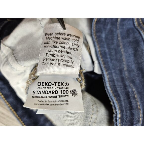 SO Jeans Womens 3 High Rise Jegging Blue Distressed Skinny Stretch Denim Pants - Picture 8 of 13